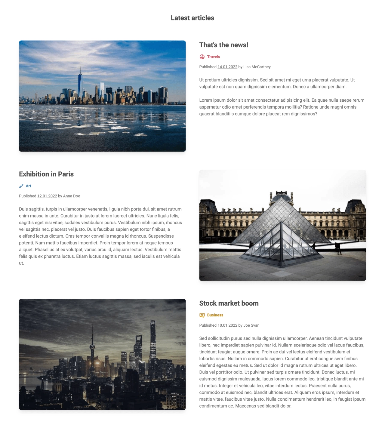 Content Design Block Light v.7