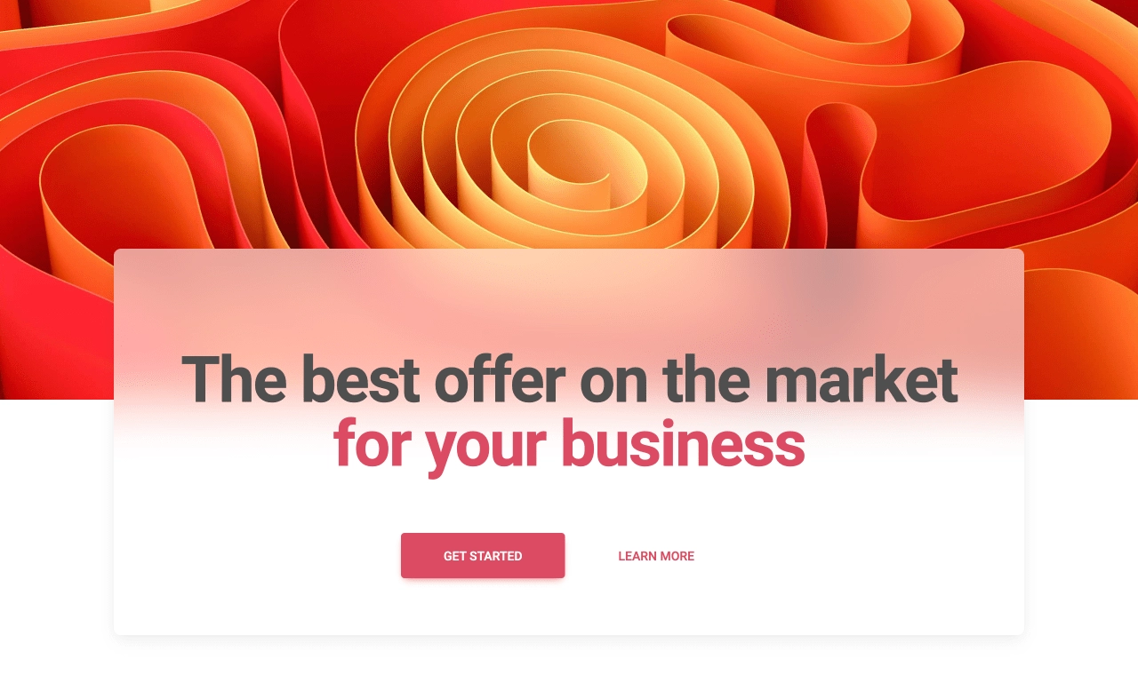 Call To Action Design Block Light v.10