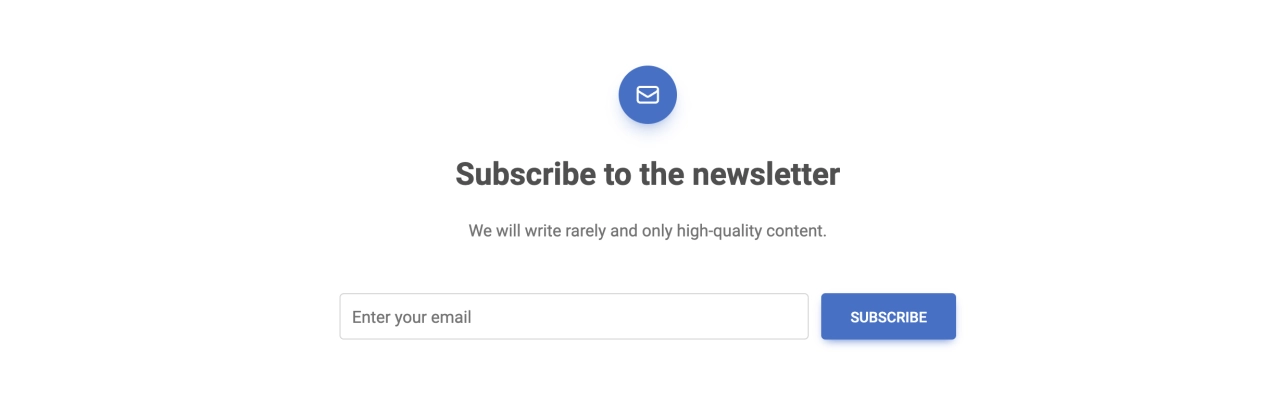 Newsletter Design Block Light v.3