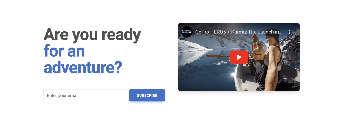 Newsletter Design Block Light v.6