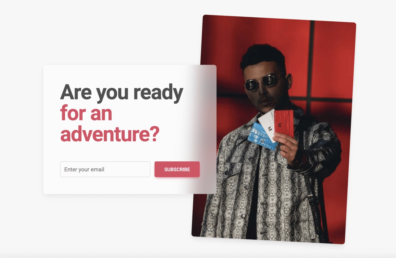Newsletter Design Block Light v.7
