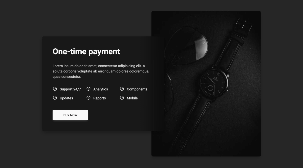 Pricing Design Block Dark v.6